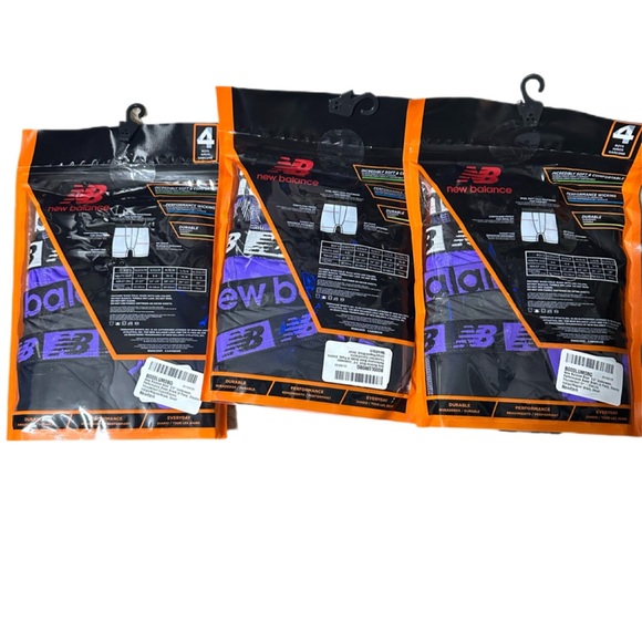 NEW BALANCE/BUNDLE (3)/ Boys' Performance Boxer Briefs (4 per Pack) SIZE SMALL - Picture 7 of 10